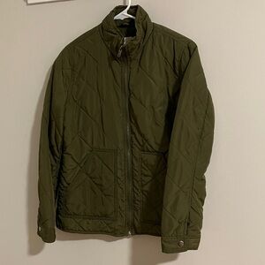 Thread and Supply Quilted Jacket - Small. Olive Green